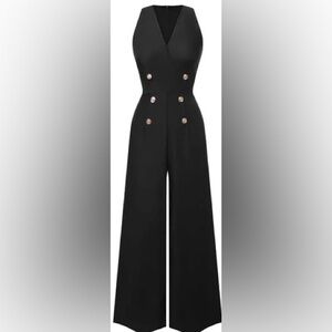 Retro Style Jumpsuit